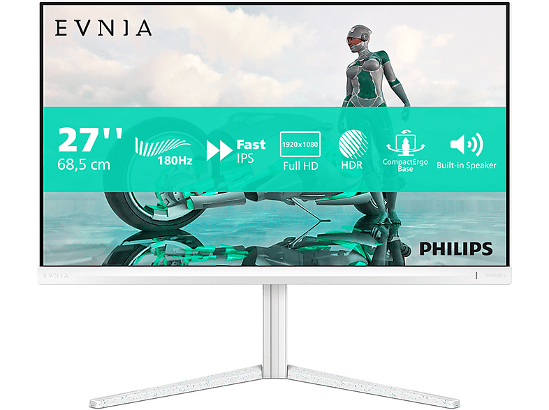 PHILIPS 27M2N3201A 27 Zoll  Full-HD  Gaming Monitor  1 ms Reaktionszeit  