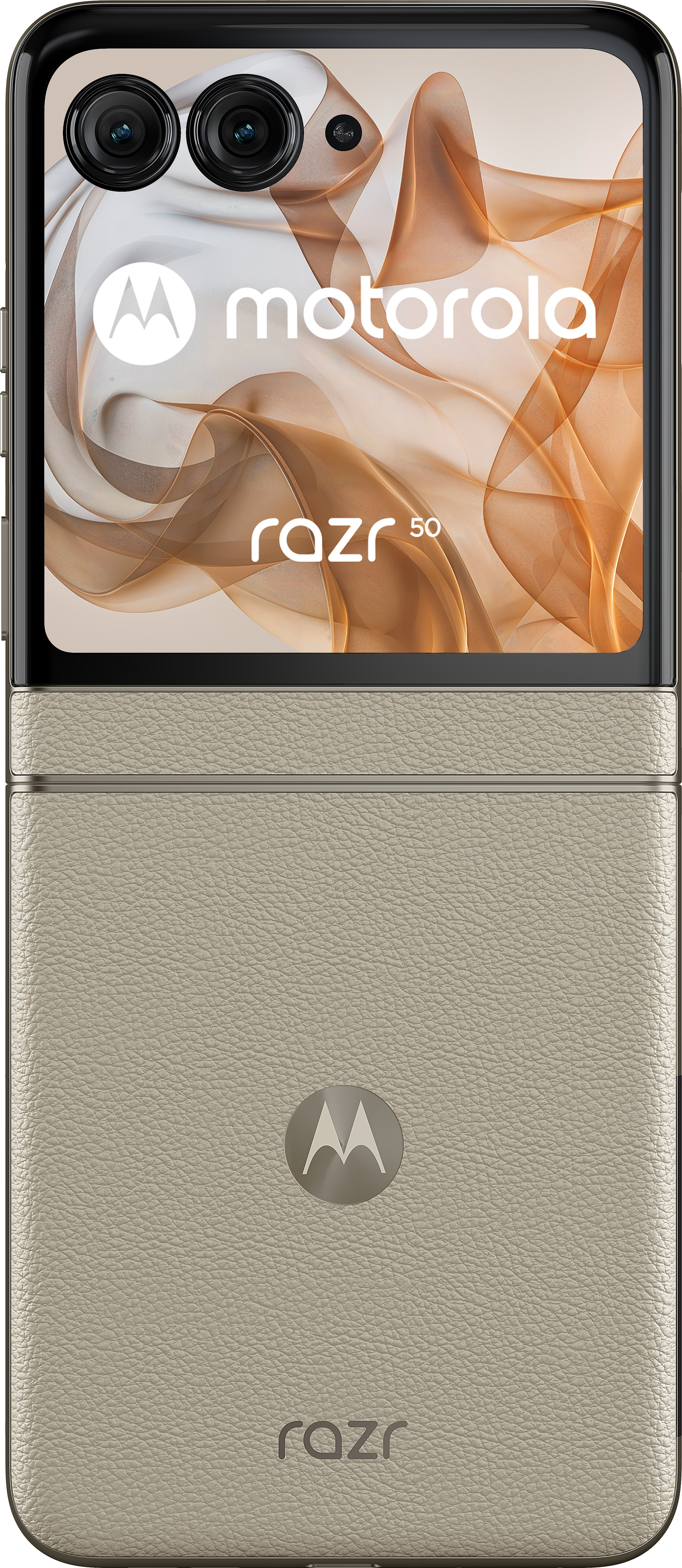 MOTOROLA RAZR 50 8/256 GB DualSIM Homok színű Kártyafüggetlen Okostelefon