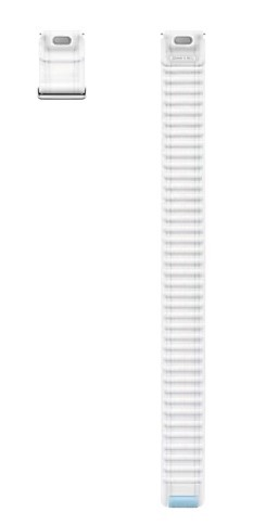 Dwa białe elementy produktu, jeden długi, drugi mały, na białym tle.