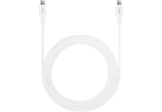 TTEC 2DK45B  USB-C - USB-C 200cm 65W PD/QC Hızlı Şarj/Data Kablosu Beyaz