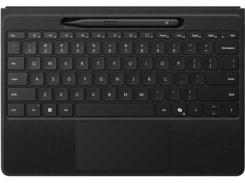 Microsoft Hoesje Microsoft Surface Flex Toetsenbord En Pen Qwerty Zwart (8yu-00008)