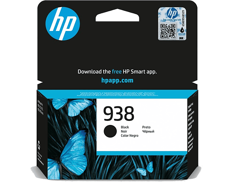 HP 938 Siyah Orijinal Mürekkep Toneri_0