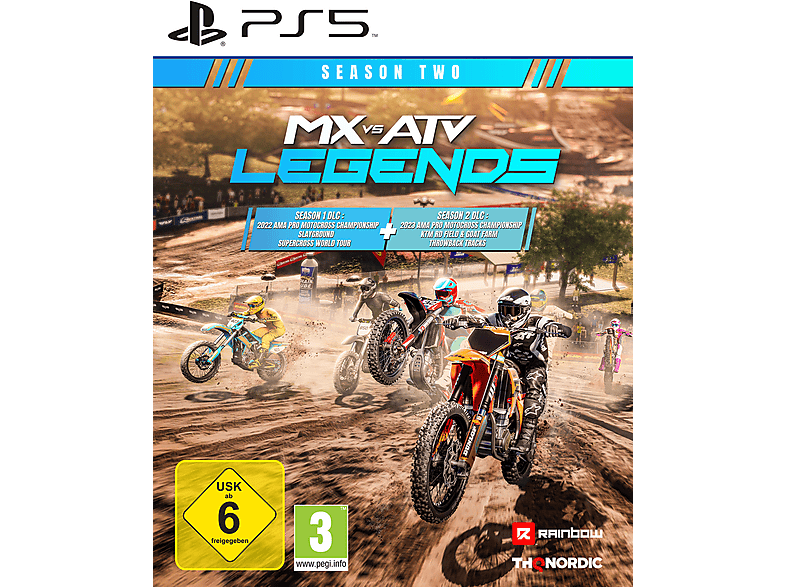 MX vs ATV Legends Season Two - PlayStation 5 [Blu-ray]