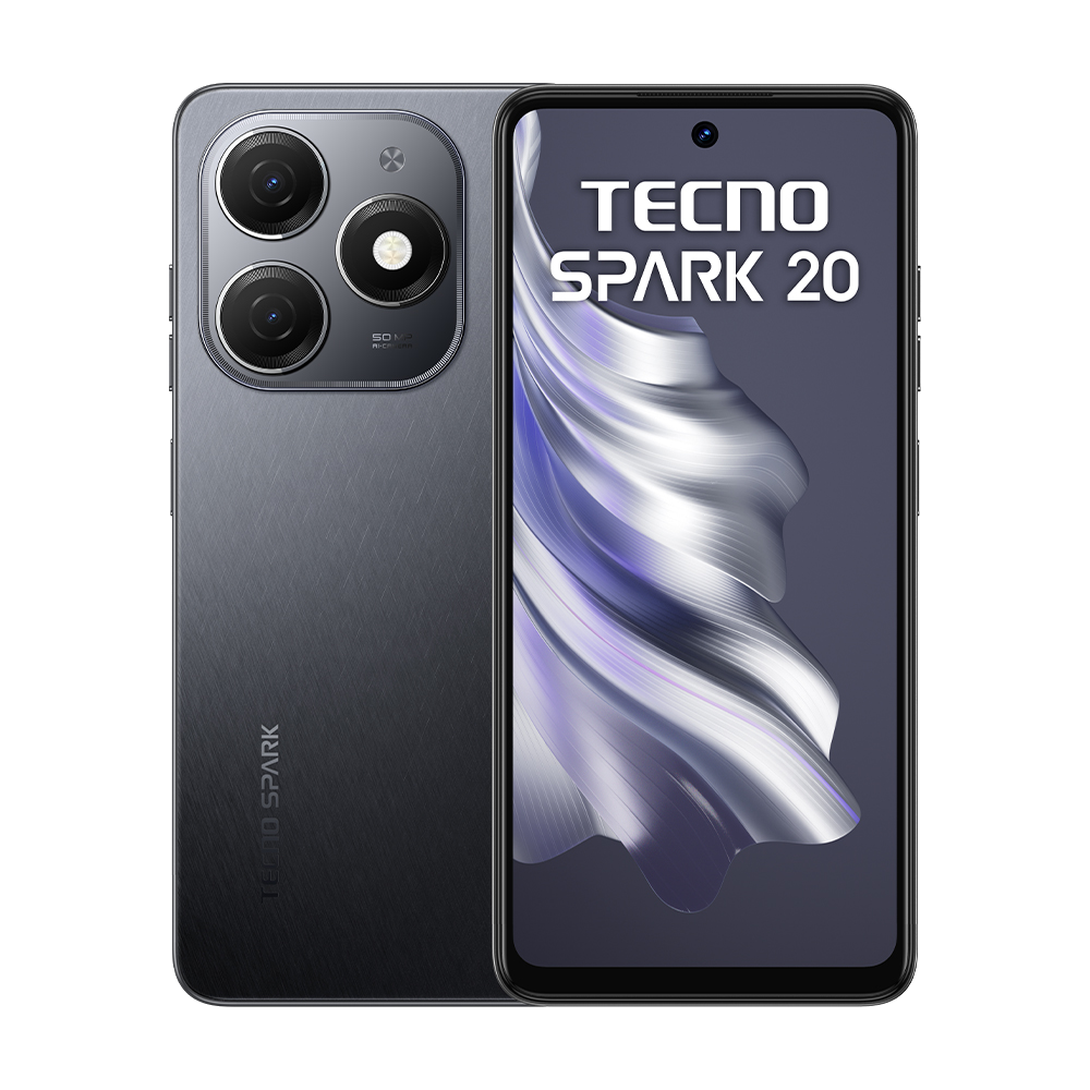 TECNO Spark 20 8/128 GB Akıllı Telefon Siyah