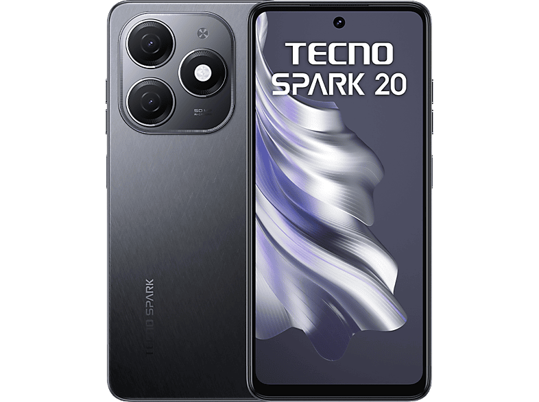 TECNO Spark 20 8/128 GB Akıllı Telefon Siyah