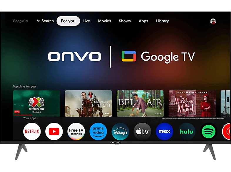 ONVO 65OVF9000UQ 65 inç 165 Ekran Uydu Alıcılı Smart 4K UHD QLED TV_0