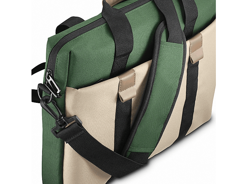 Torba na laptopa HAMA Silvan 15.6 - 16.2 cali Zielono-beżowy – zdjęcie 2