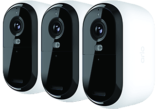 ARLO Essential (Gen.2) kültéri biztonsági kamera szett, 2K, 3 db, fehér  (VMC3250-100EUS)