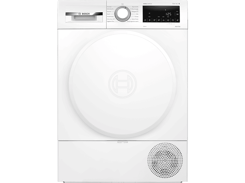 BOSCH WQG233A1CH Wäschetrockner Serie 6 (8 kg, Weiss)