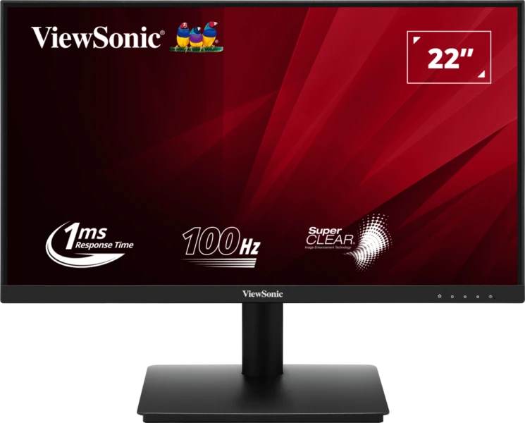 VIEWSONIC VA220-H 21,5'' Sík FullHD 100 Hz 16:9 VA LED Monitor