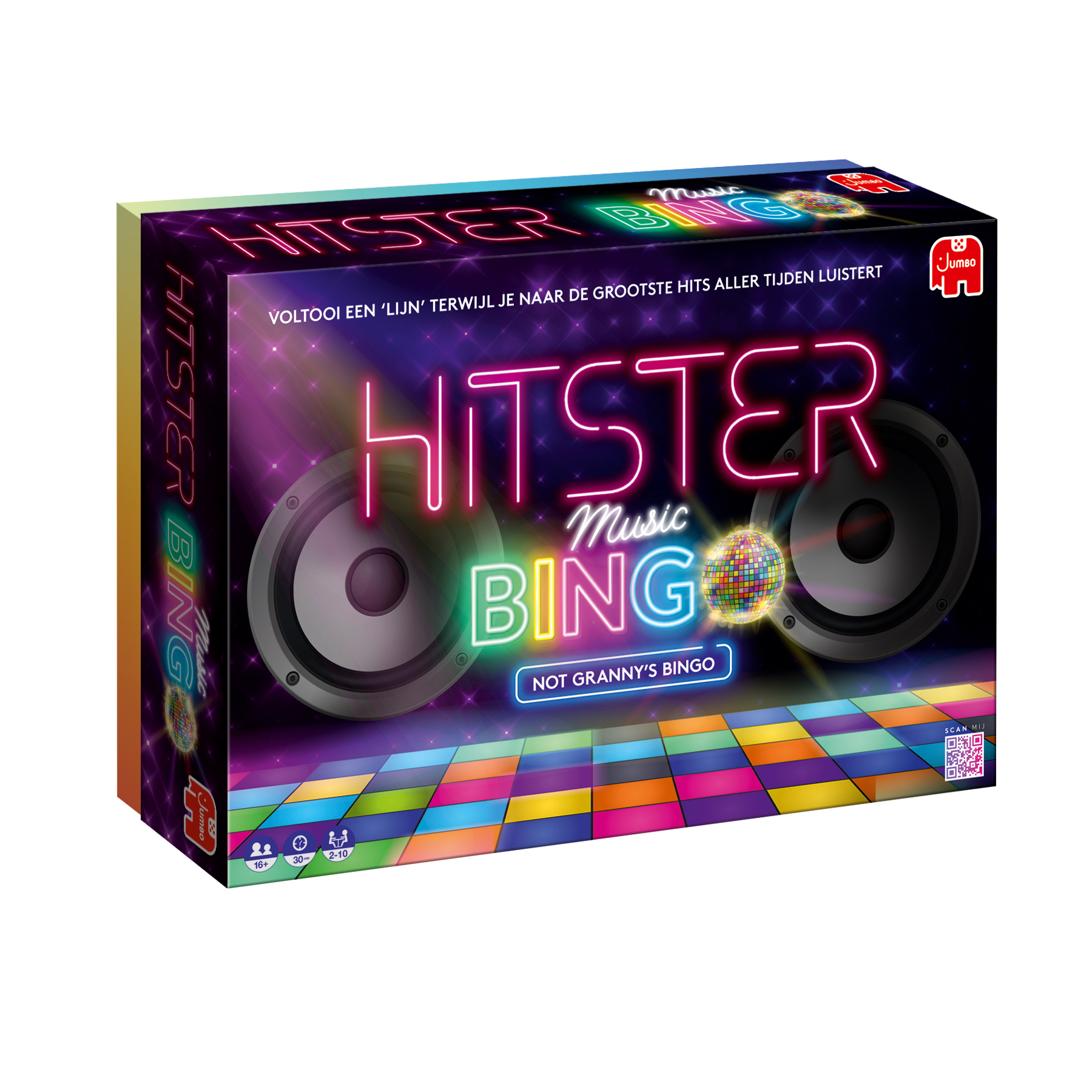A box with the title 'Hitster Music Bing' on it.