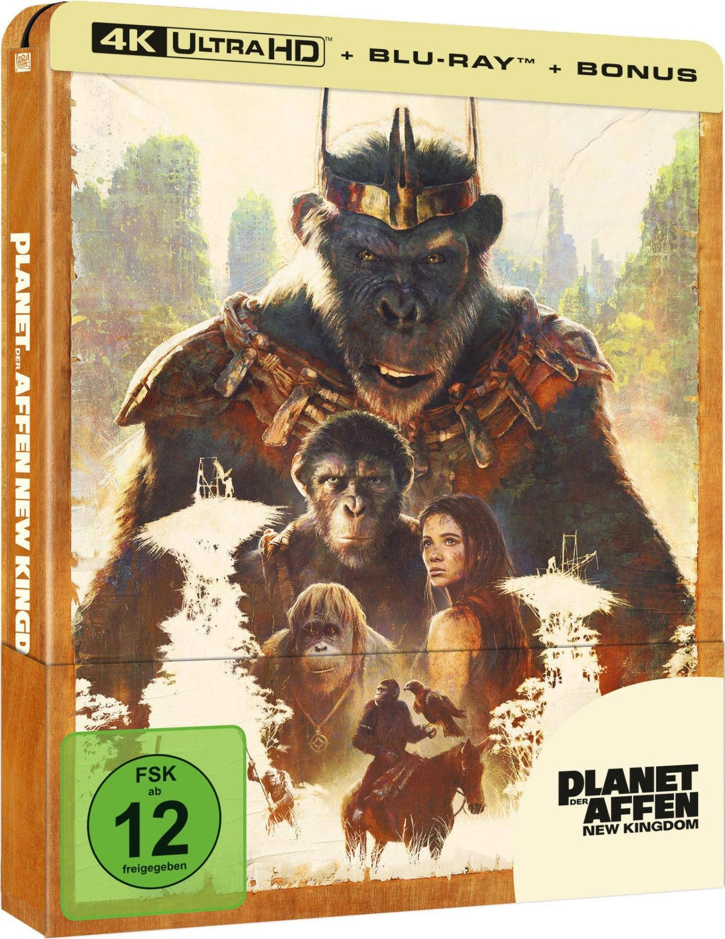 Eine DVD-Hülle mit Affenfiguren und einem Filmtitel.