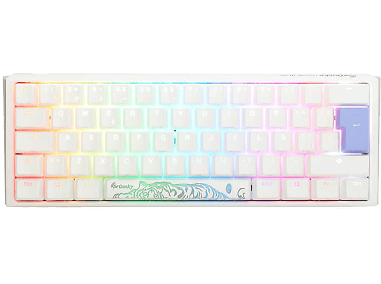 Teclado gaming | Ducky ONE 3 Classic Mini 60% Pure White