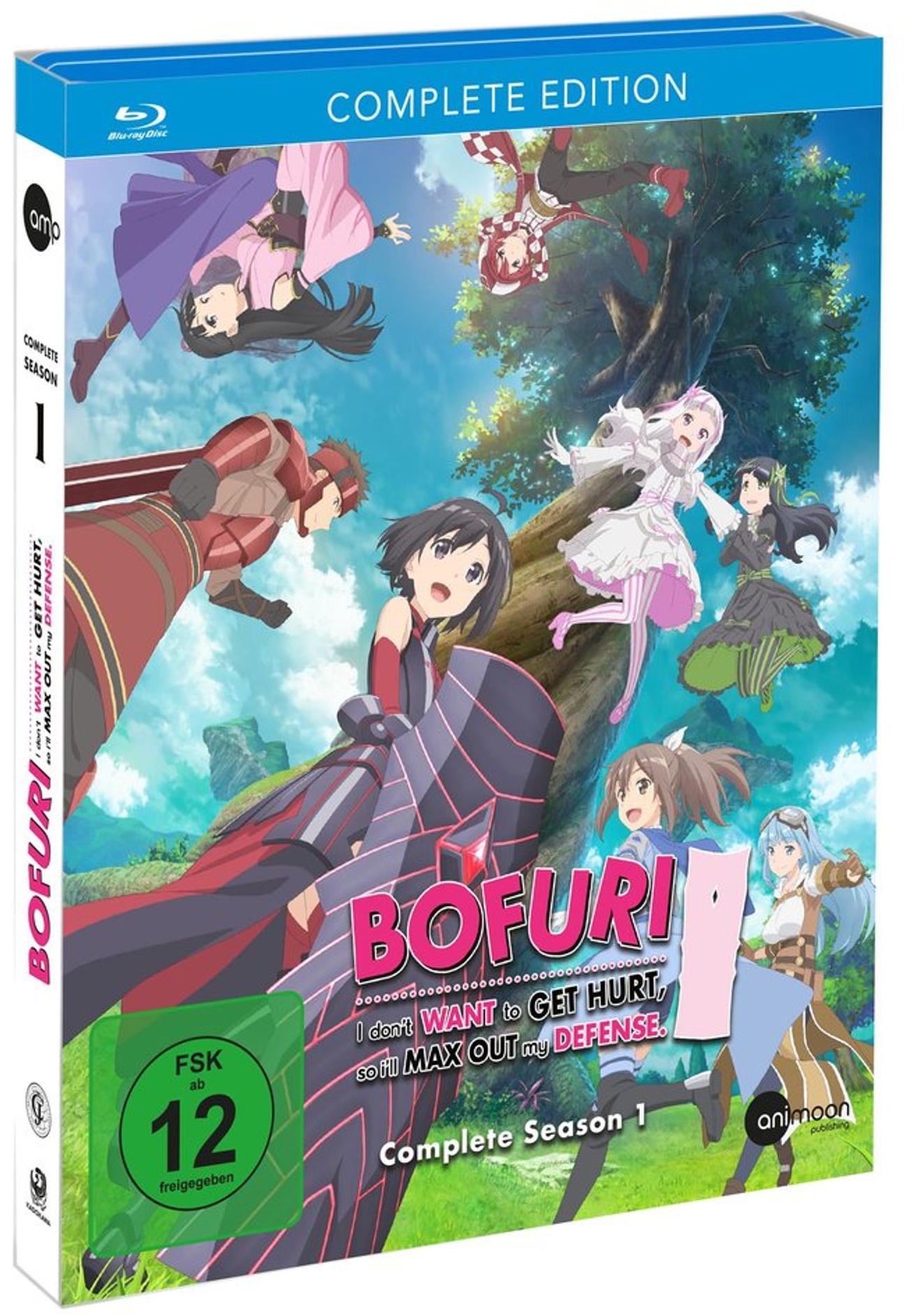 Anime-DVD-Box-Set mit mehreren Charakteren auf dem Cover.