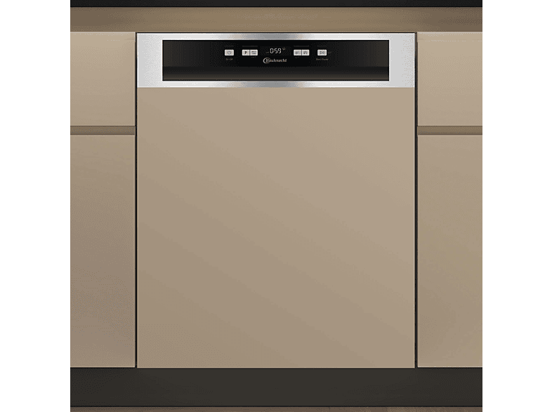 BAUKNECHT B0B D651A X Geschirrspüler (teilintegrierbar, 598 mm breit, 41 dB (A), B)