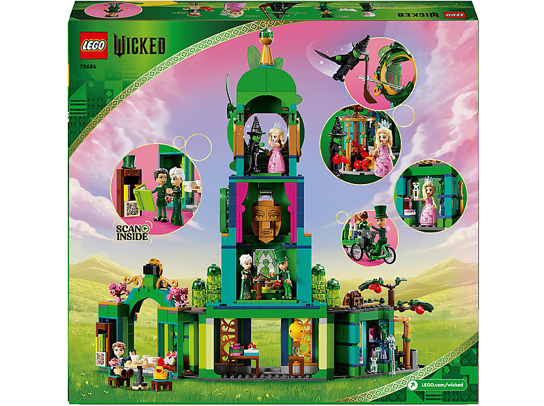 Lego Wicked 75684 Willkommen in Emerald City Bausatz — Foto 2 von 5