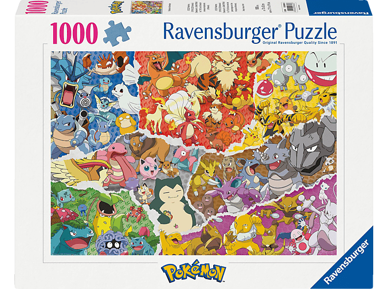 Ravensburger Pokémon Abenteuer 1000 Teile (ab 14 Jahren) Puzzle