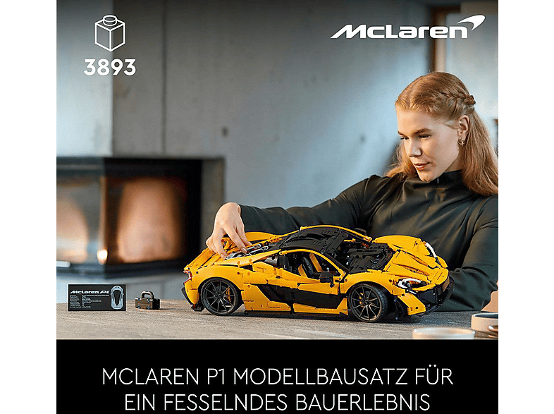 Thumbnail - LEGO Technic 42172 McLaren P1™ Bausatz, Mehrfarbig