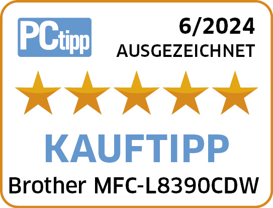 Eine Produktbewertung mit den Worten 'Kauftipp' und 5 Sternen.