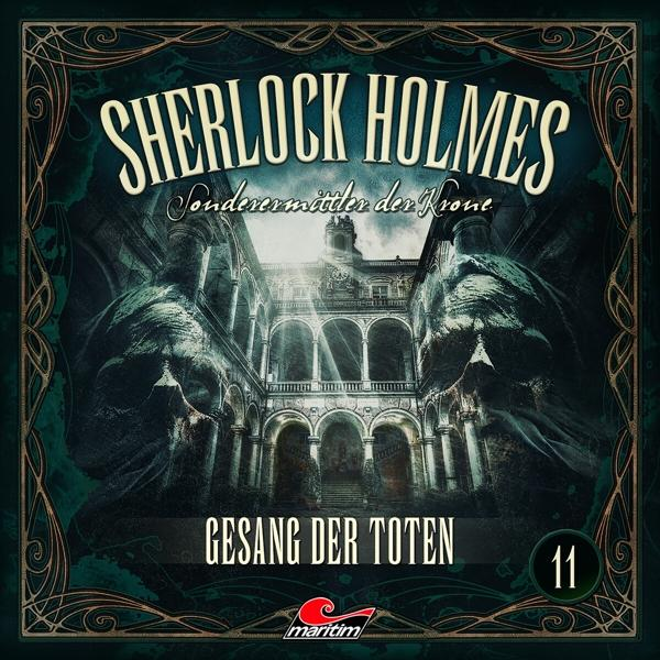 Albumcover mit einem gotischen Gebäude und Text auf Deutsch. Dunkel und atmosphärisch.