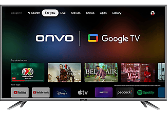 ONVO 65OV9000U 4K Ultra HD 65" 165 Ekran Uydu Alıcılı Google Smart LED TV