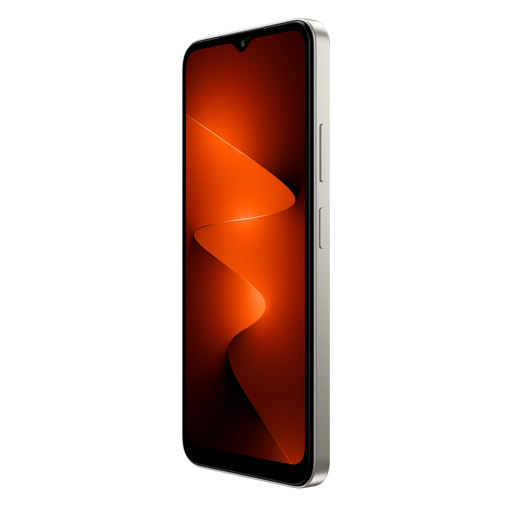 Siyah arka planlı turuncu ve beyaz telefon.