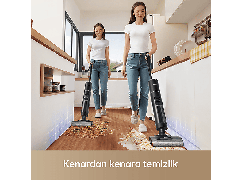 DREAME H12 Pro Black Islak ve Kuru Kablosuz Dik Süpürge Fiyat