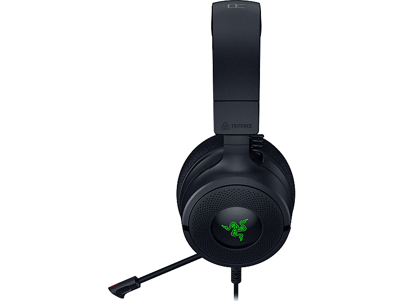 RAZER Kraken V4 X, Kabelgebundenes Multiplattform RGB, Over-ear Gaming Headset Schwarz — Foto 3 von 5