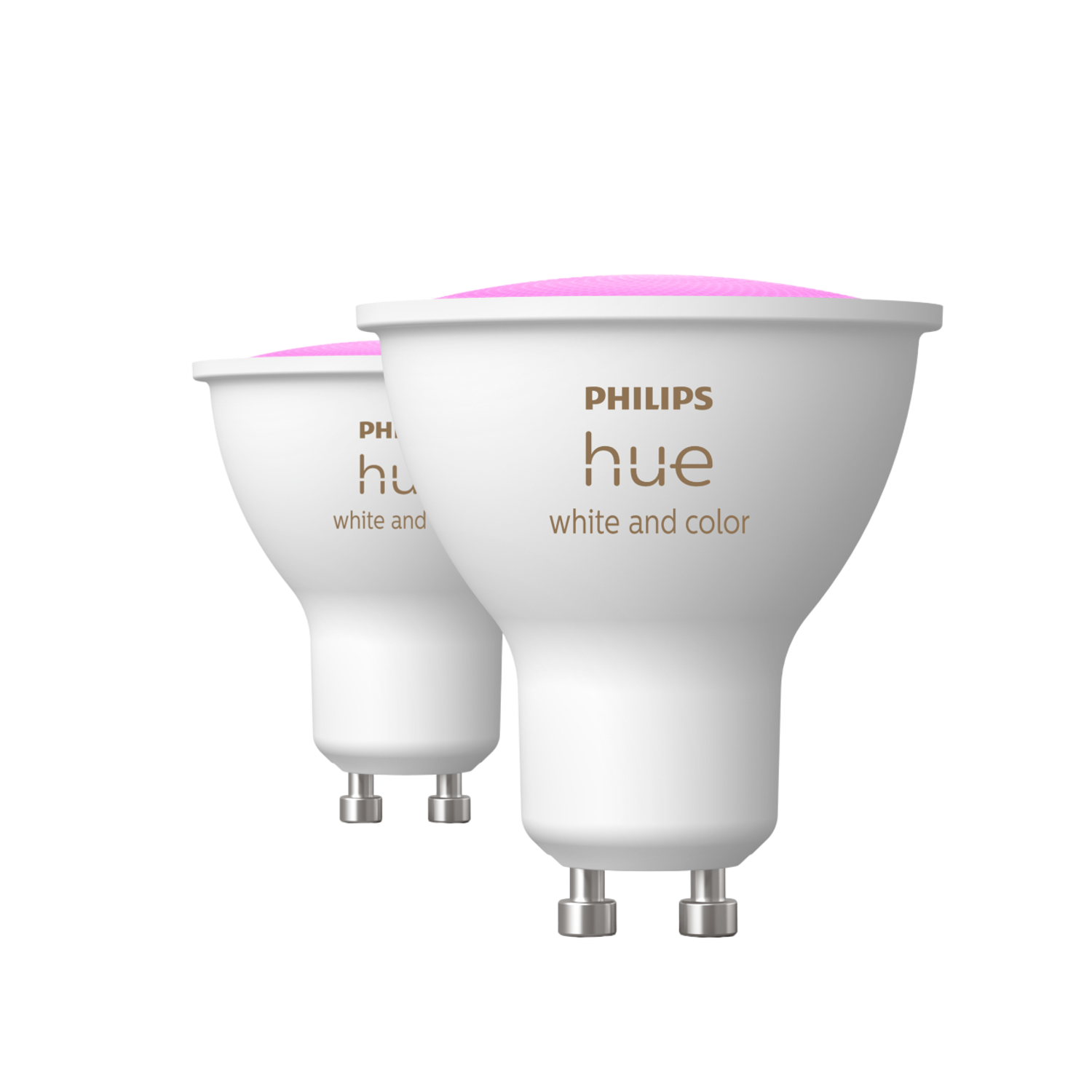 Philips Hue White and Color GU10 2-pack