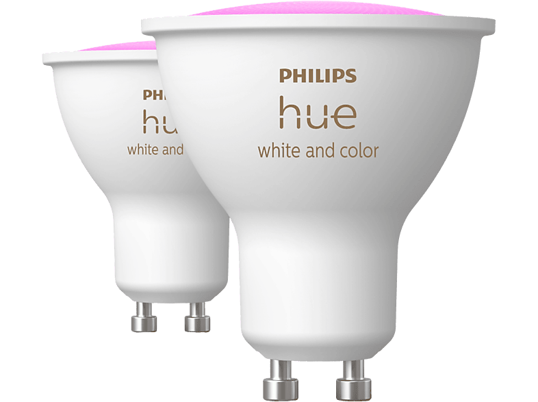 Philips Hue spot - wit en gekleurd licht 6W - 3 pack - GU10