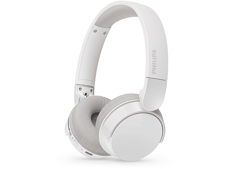 PHILIPS TAH3209WT Dinamik Bas, Çok Noktalı Bağlantı Kablosuz Kulak Üstü Kulaklık İpek Beyaz_0
