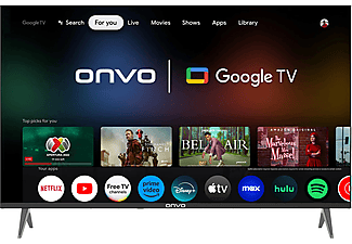 ONVO 50OVF9000UQ 50 inç 127 Ekran Dahili Uydu Alıcılı 4K UHD QLED TV