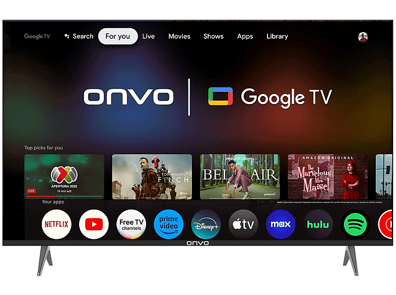 ONVO 55OVF9000UQ 55 inç 140 Ekran Dahili Uydu Alıcılı 4K UHD QLED TV_0