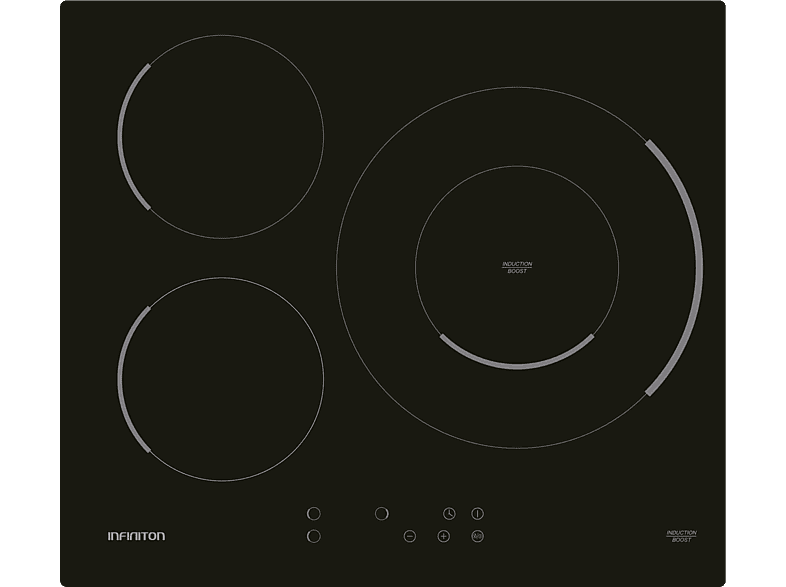 Placa inducción | Infiniton IND3BK8G32