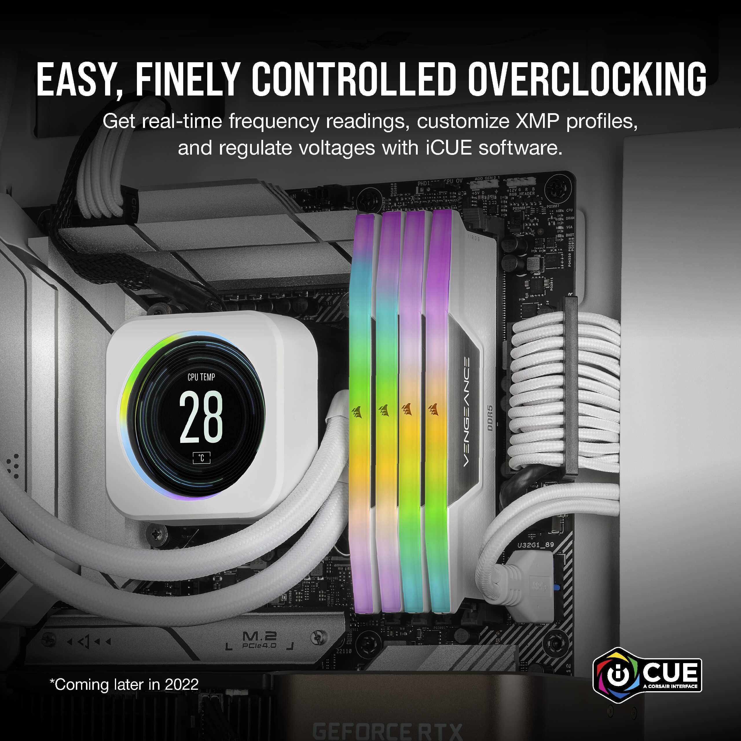 CORSAIR VENGEANCE RGB Arbeitsspeicher 32 GB DDR5