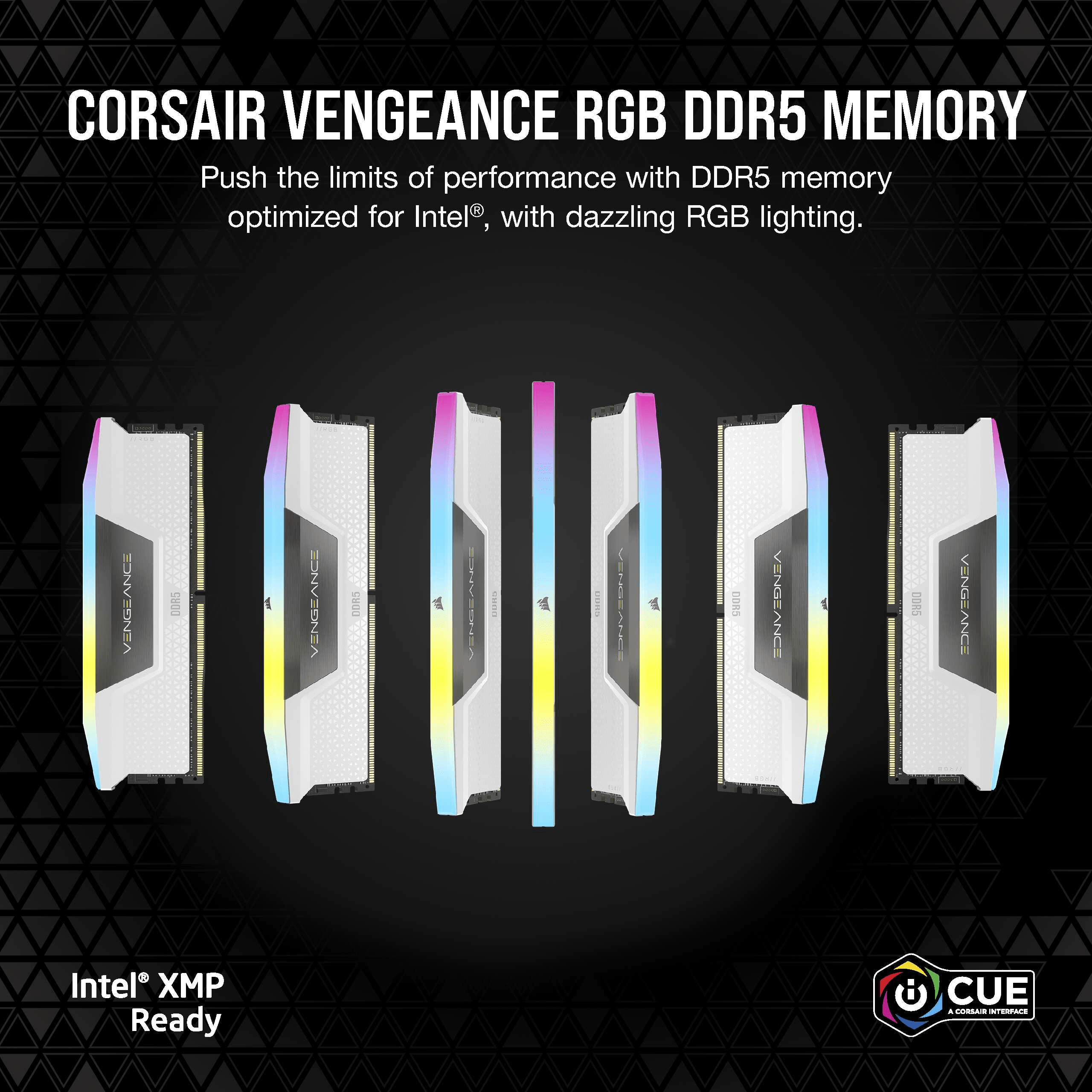 CORSAIR VENGEANCE RGB Arbeitsspeicher 32 GB DDR5