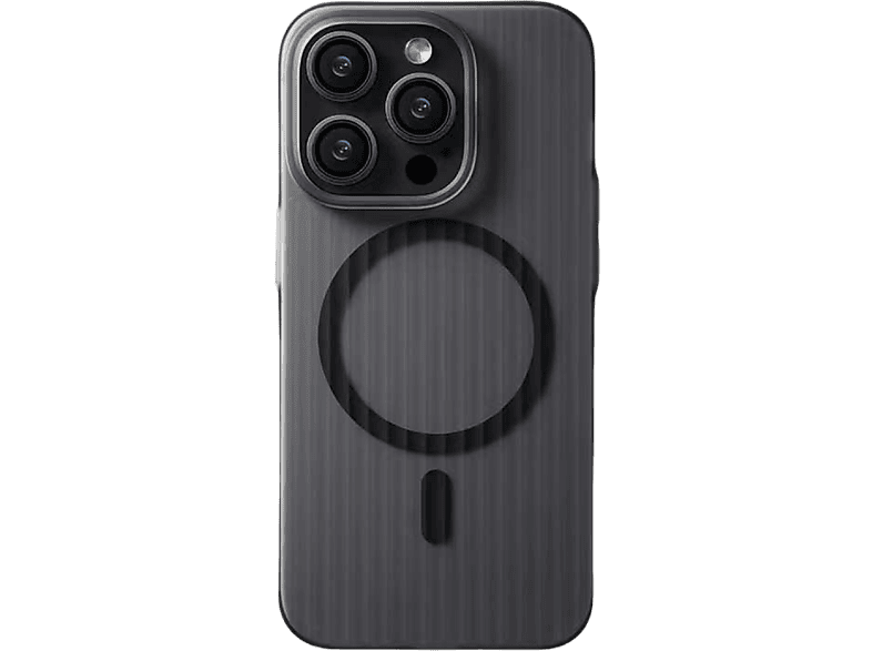 PIILI iPhone 15 Pro Max Geomatrix Magsafe Telefon Kılıfı Siyah_0