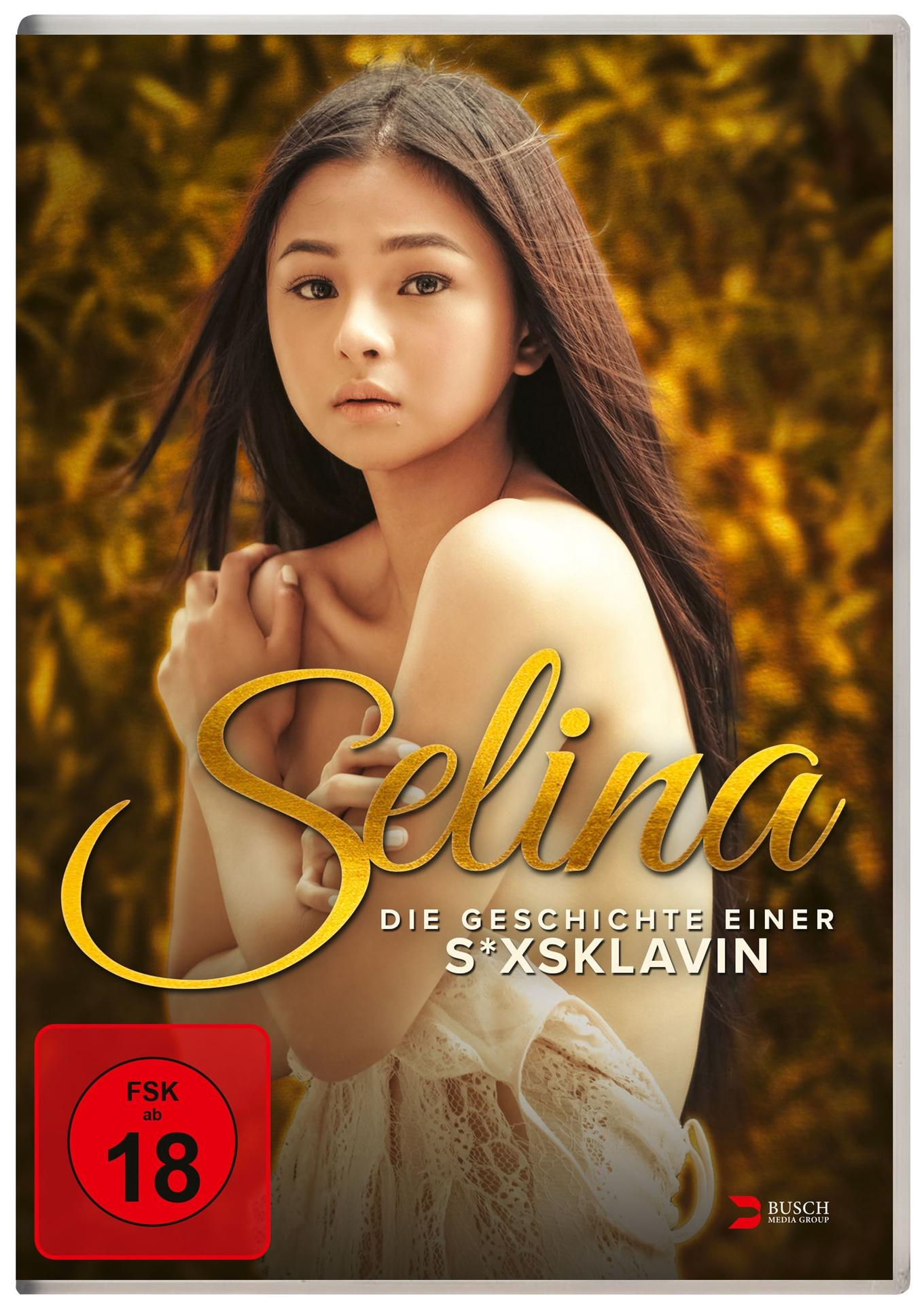 DVD-Cover mit einer Frau in weißem Kleid und dem Titel 'Selina'.