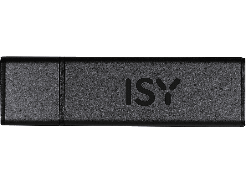ISY IMU 2700-ALU USB-C USB-Stick, 64 GB, 80 MB/s, Schwarz