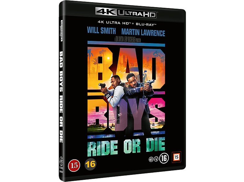 Sony Pictures Bad Boys: Ride Or Die 4k Blu-ray