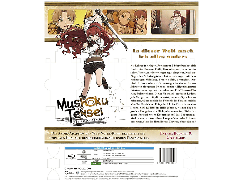 Thumbnail - Mushoku Tensei: Jobless Reincarnation - Staffel 1 Vol.2 Blu-ray