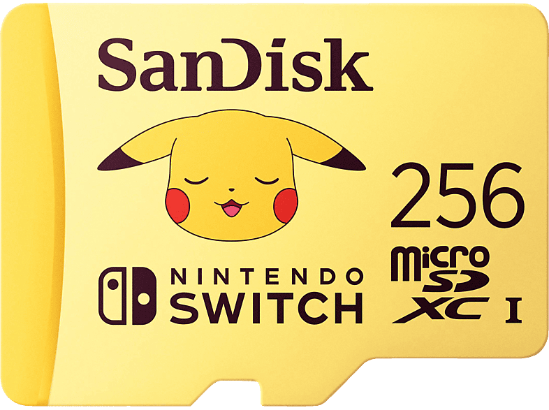 SanDisk Pokémon™ Gengar microSD™-Karte 256 GB für Nintendo Switch; Flash-Speicherkarte