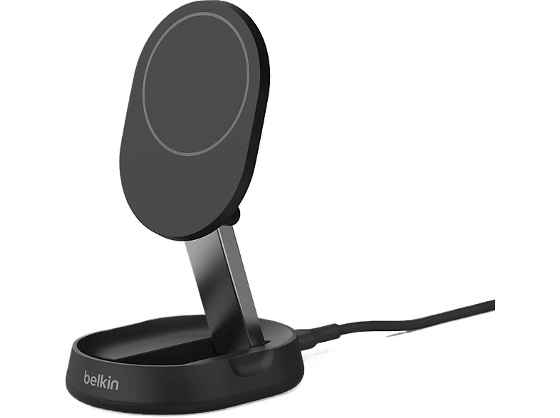 Belkin Draadloze Oplader Boostcharge Pro Magnetic Convertible Qi2 15w Zwart (wia008vfbk)