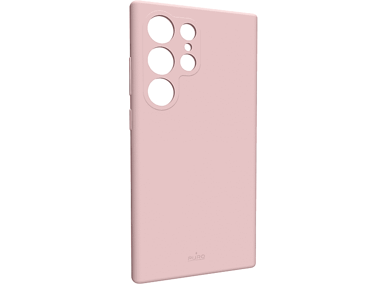 Puro Icon Ricarica Wireless Cover per S24 Ultra, Rosa