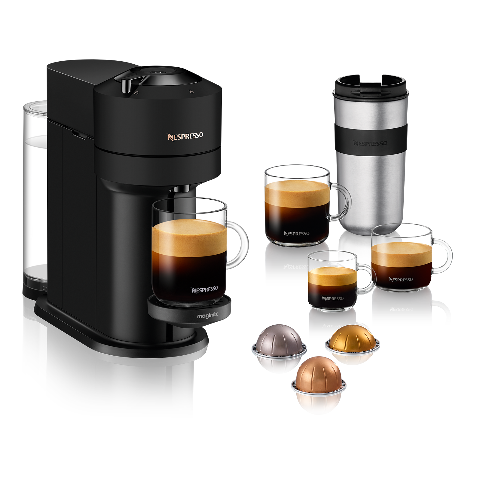 MAGIMIX  Nespresso Vertuo Next  (11719B) - Capsulemachine - Zwart