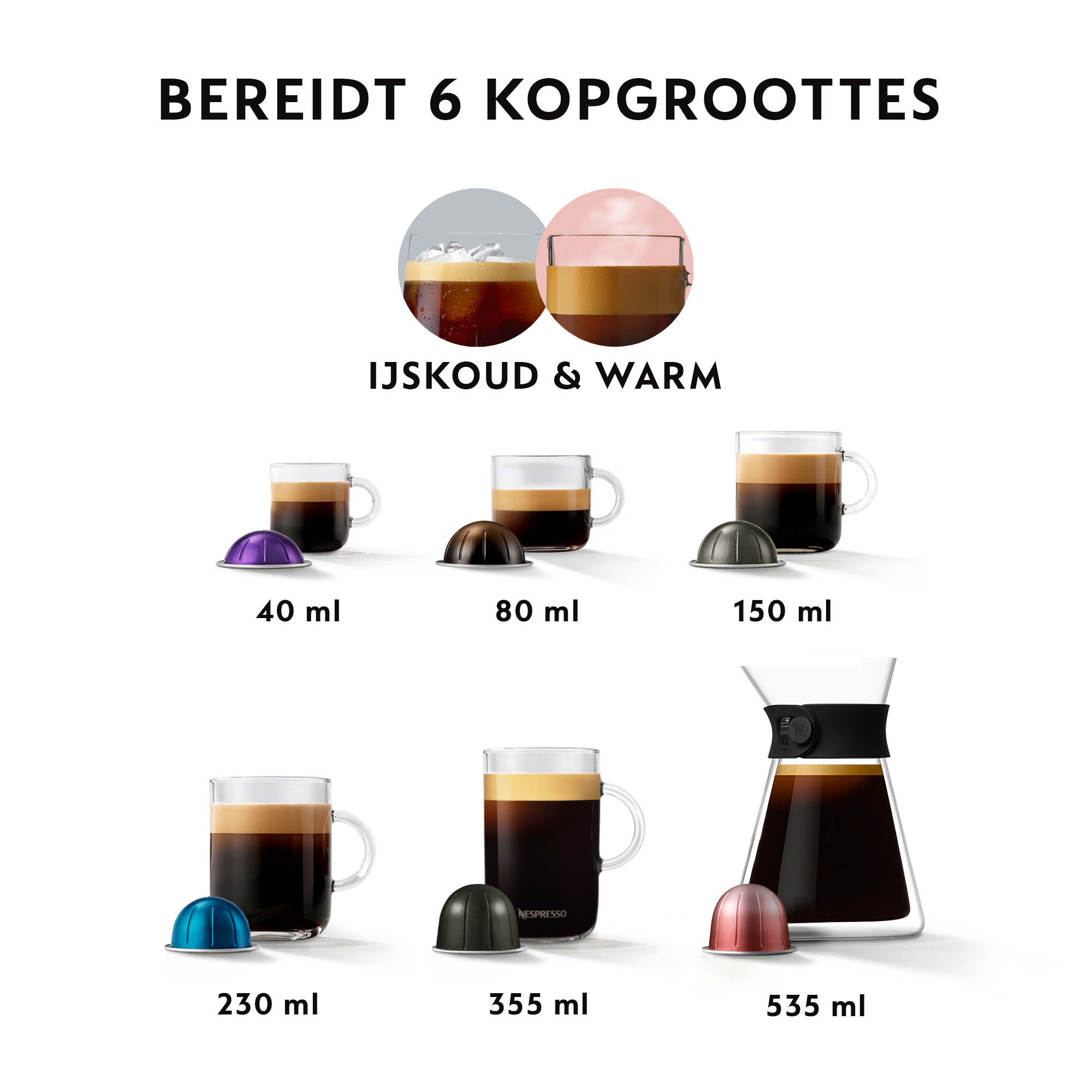 MAGIMIX  Nespresso Vertuo Next  (11719B) - Capsulemachine - Zwart
