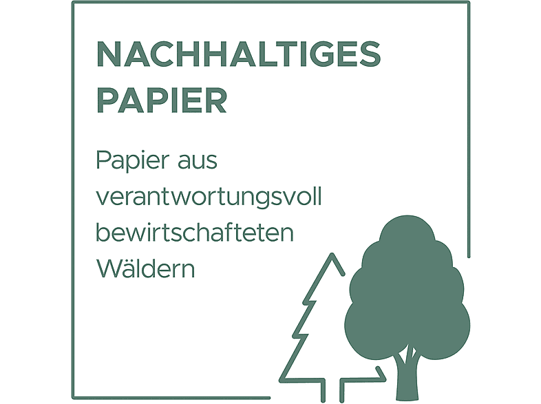AVERY ZWECKFORM 2496 Everyday Inkjet Fotopapier, A4, einseitig beschichtet, 180 g/m², 100 Blatt — Foto 5 von 5