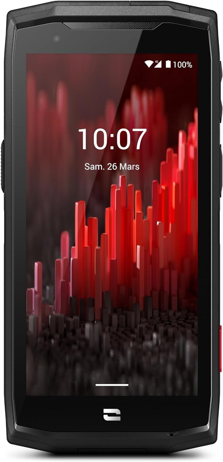 Crosscall CoreM5, Negro, 64 GB, 4 GB RAM, 4.95" FWVGA+, Qualcomm SM6115 Octo-Core, 4000 mAh, Android 12