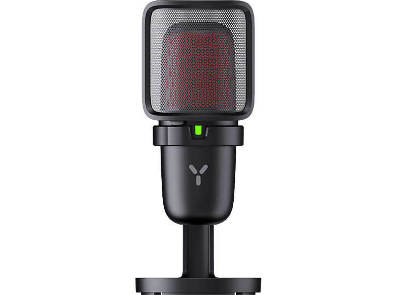 Micrófono - ISY IMI-3000-BK, USB-C, Ideal Streaming, Negro