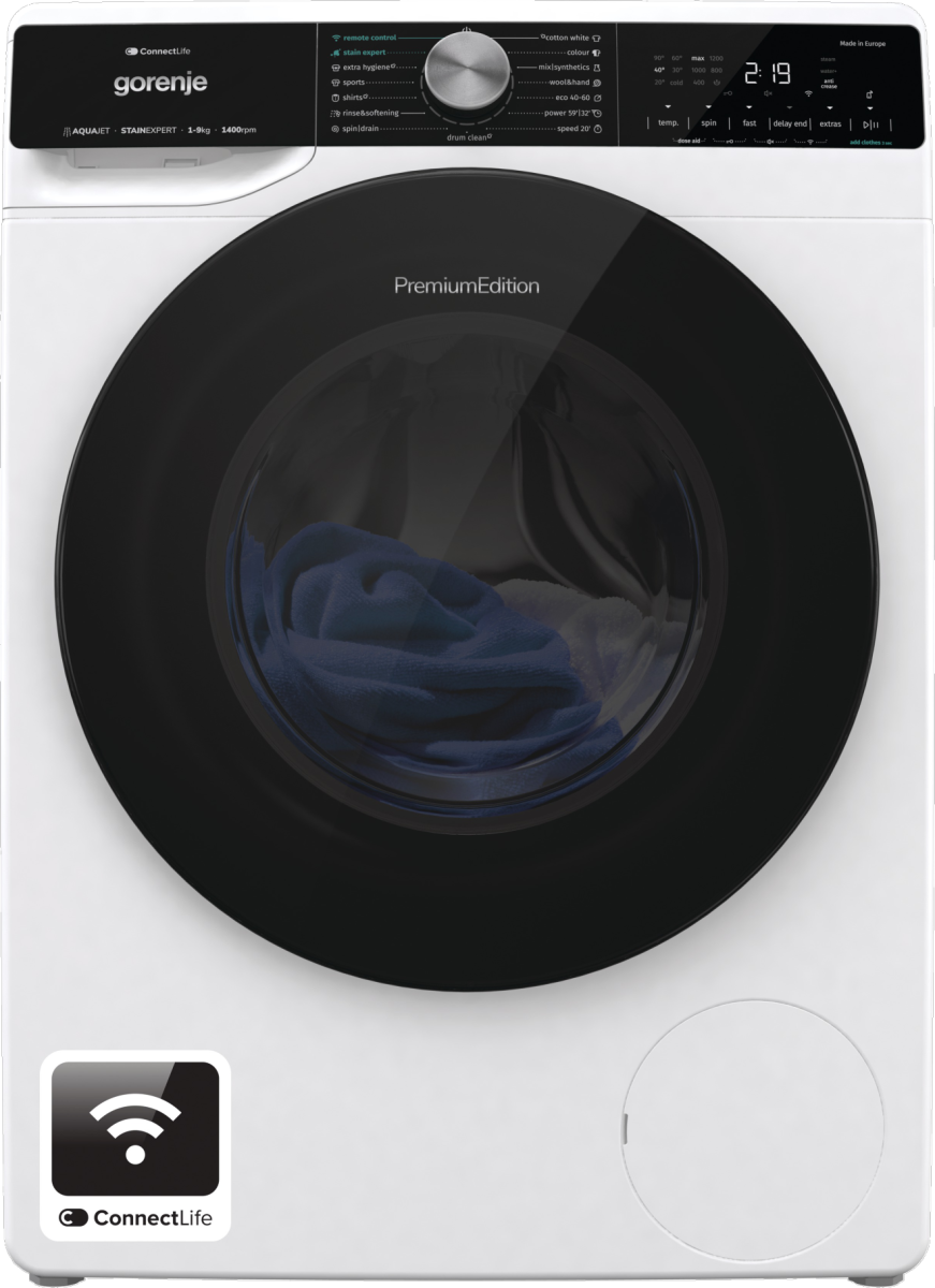 GORENJE WNS94A1TWIFI Elöltöltős mosógép